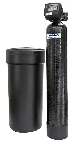 Water Softener Systems | Example of a black Clack softener tank