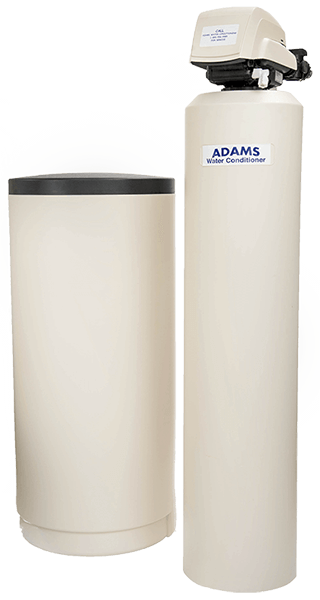 Water Softener Systems | Example of a white Logix softener tank